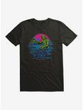 Creature From The Black Lagoon Pastel Title Art T-Shirt, BLACK, hi-res