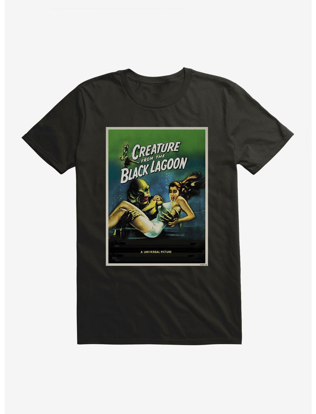 Creature From The Black Lagoon Universal Picture Poster T-Shirt, BLACK, hi-res