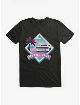 Miami Vice Pastel Diamond Scenery T-Shirt, , hi-res