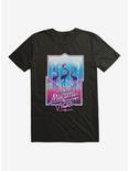 Miami Vice Bold Neon Lights T-Shirt, BLACK, hi-res