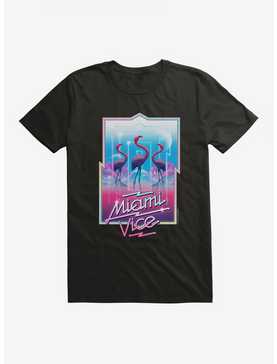 Miami Vice Bold Neon Lights T-Shirt, , hi-res