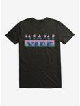 Miami Vice Bold Script T-Shirt, BLACK, hi-res