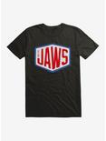 Jaws Font Logo T-Shirt, BLACK, hi-res