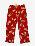 Disney Winnie the Pooh Plush Sleep Pants - BoxLunch Exclusive, RED, hi-res