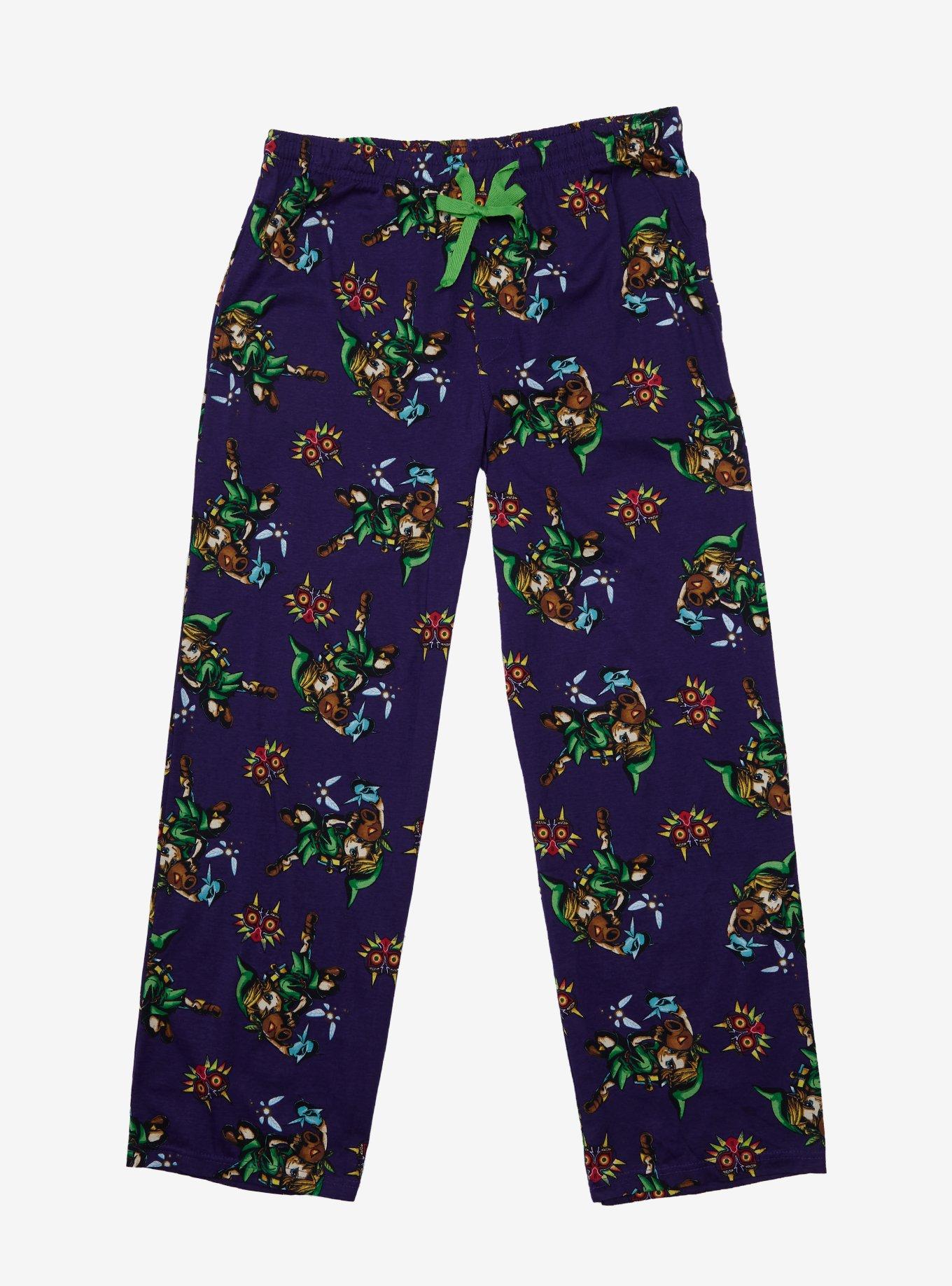 Nintendo The Legend of Zelda Majora's Mask Sleep Pants - BoxLunch ...