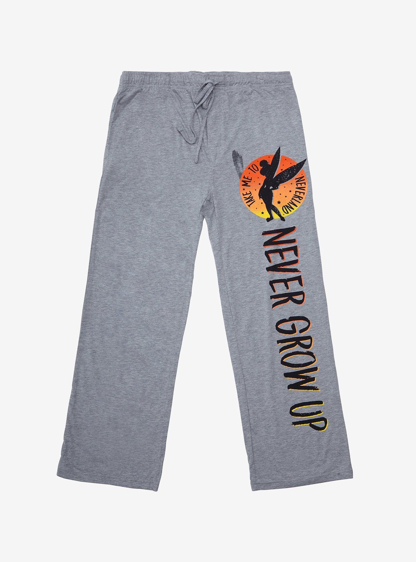 Disney Peter Pan Tinker Bell Never Grow Up Sleep Pants, , hi-res