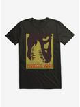 Jurassic Park T-Rex Attack From Above T-Shirt, BLACK, hi-res
