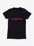 An American Tail Classic Movie Script Womens T-Shirt, BLACK, hi-res