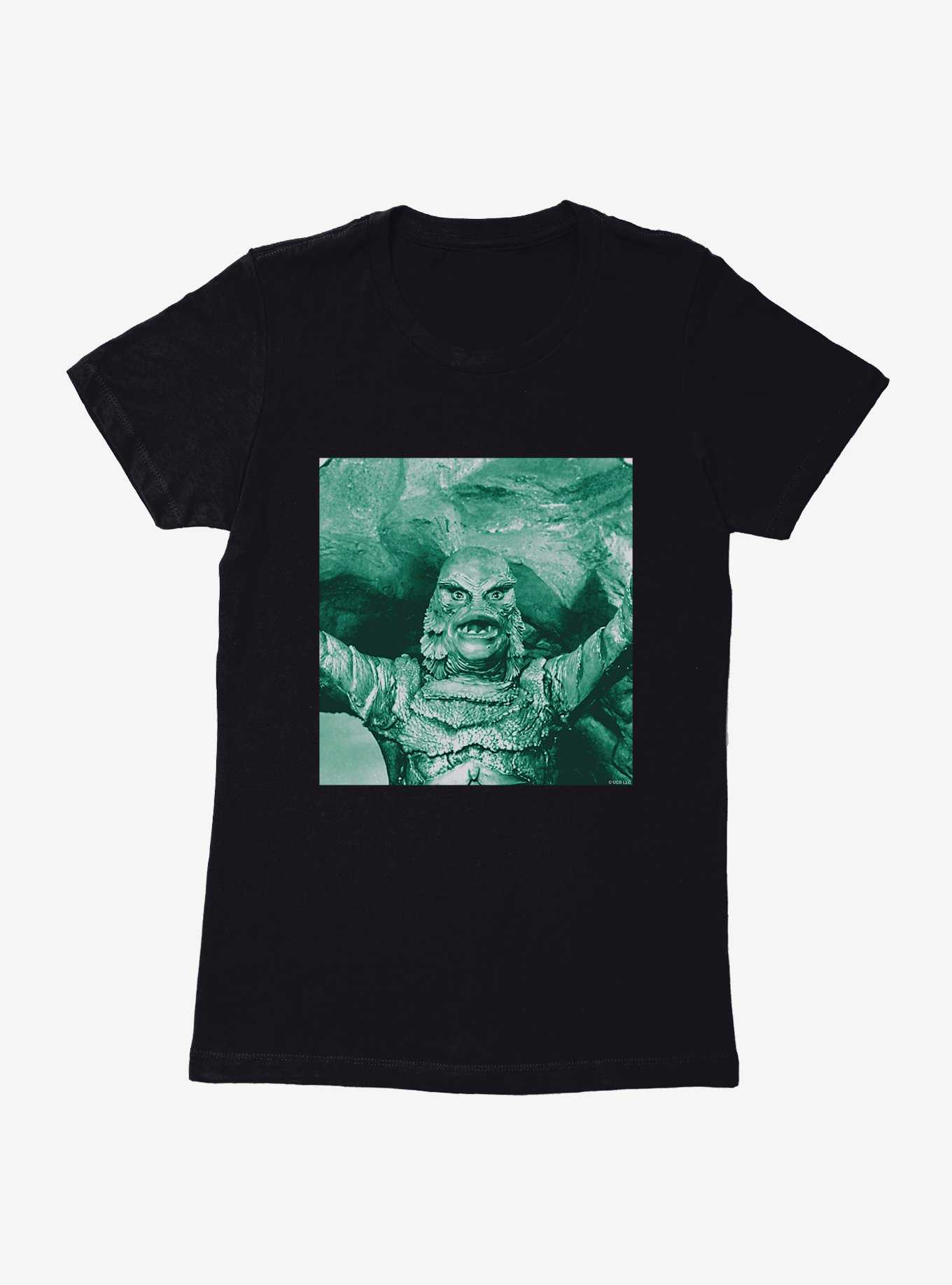 Creature From The Black Lagoon Live Action Green Scene Womens T-Shirt, , hi-res