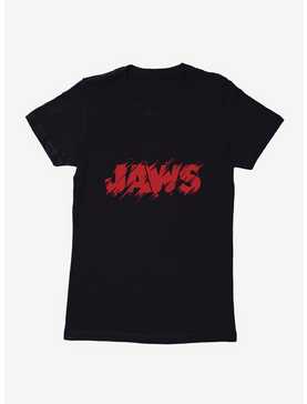 Jaws Classic Thrash Title Script Womens T-Shirt, , hi-res