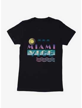 Miami Vice Bold Beach Script Womens T-Shirt, , hi-res