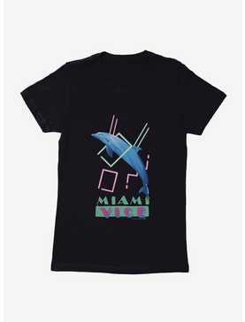 Miami Vice Dolphin Jump Womens T-Shirt, , hi-res