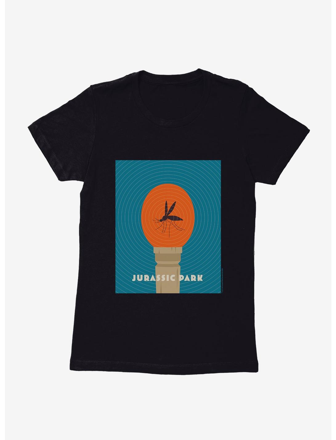 Jurassic Park Mosquito Amber Womens T-Shirt, BLACK, hi-res