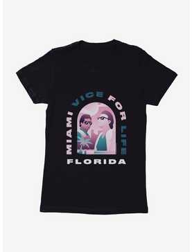 Miami Vice Vice For Life Florida Womens T-Shirt, , hi-res
