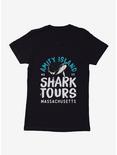 Jaws Amity Island Massachusetts Womens T-Shirt, BLACK, hi-res