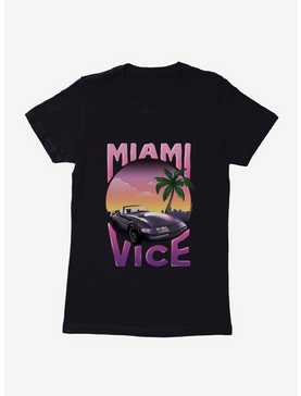 Miami Vice Sunset Drive Womens T-Shirt, , hi-res