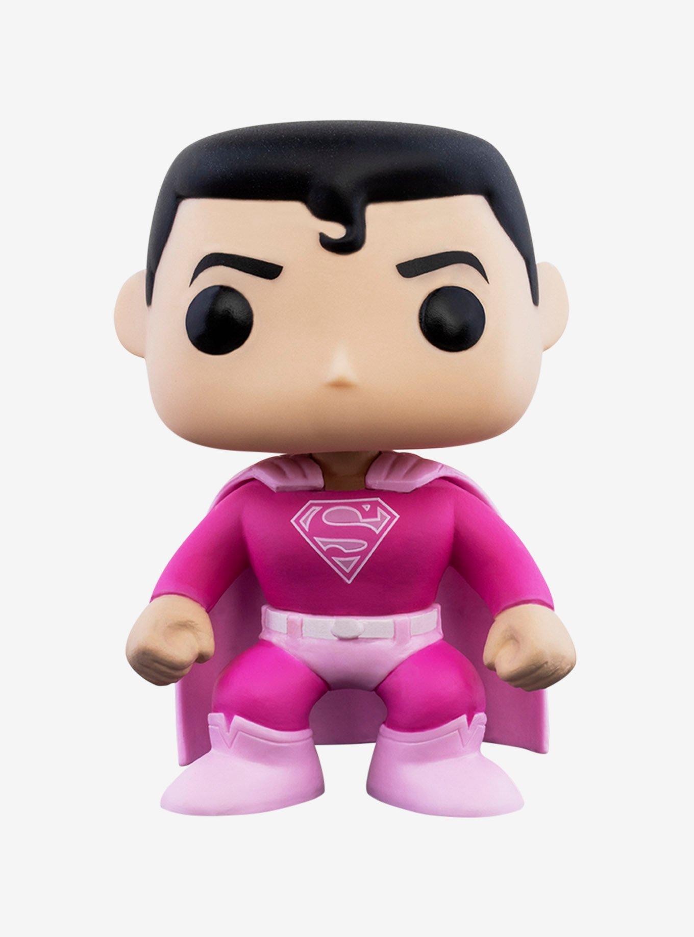 Funko DC Comics Pop! Heroes Superman (Breast Cancer Awareness) Vinyl Figure, , hi-res