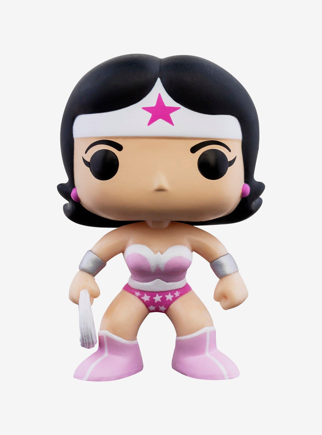 Funko DC Comics Pop! Heroes Wonder Woman (Breast Cancer Awareness) Vinyl Figure, , hi-res