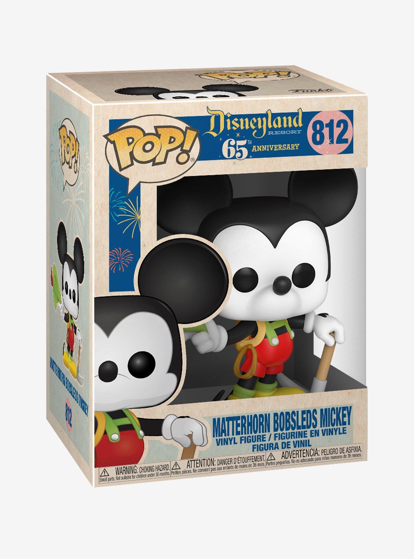 Funko Disneyland 65th Anniversary Pop! Matterhorn Bobsleds Mickey Vinyl ...