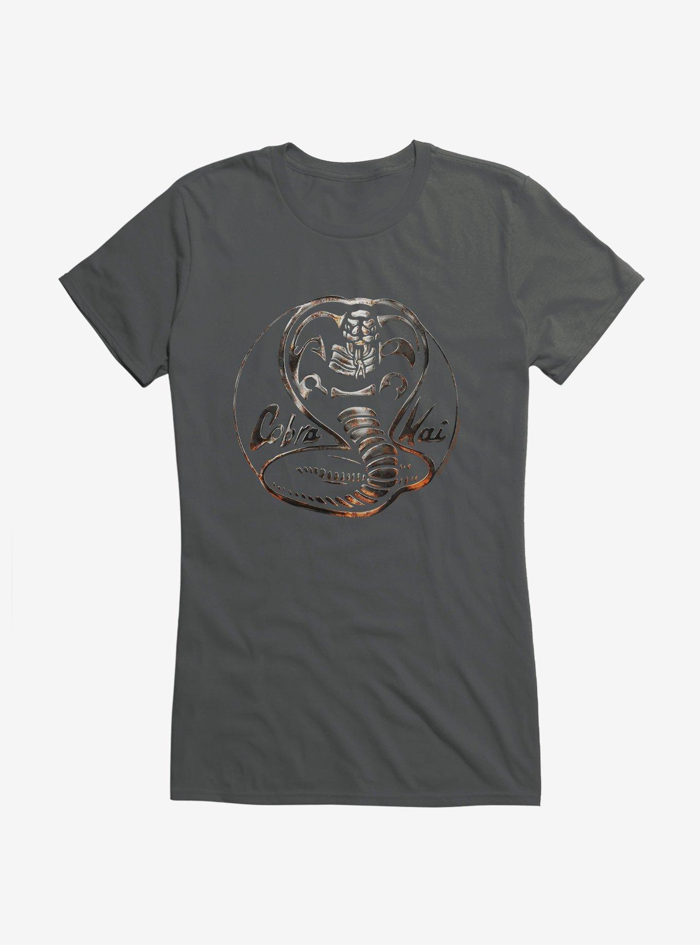 Cobra Kai Silver Logo Girls T-Shirt, , hi-res