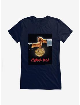 Cobra Kai Medal Girls T-Shirt, NAVY, hi-res