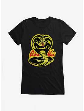Cobra Kai Patch Girls T-Shirt, BLACK, hi-res