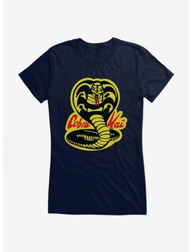 Cobra Kai Patch Girls T-Shirt, NAVY, hi-res