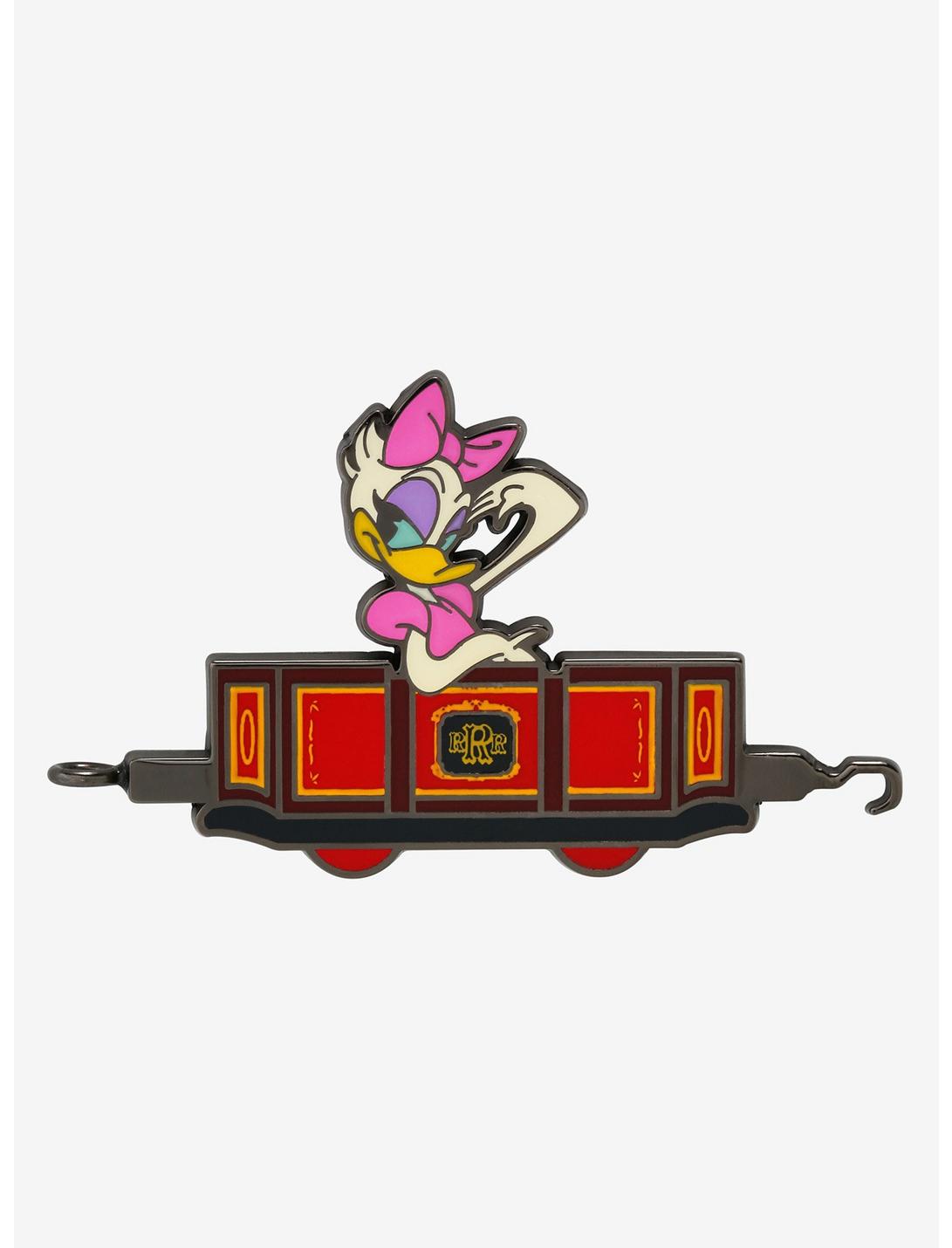 Disney Mickey & Minnie's Runaway Railway Daisy Train Enamel Pin - BoxLunch Exclusive, , hi-res