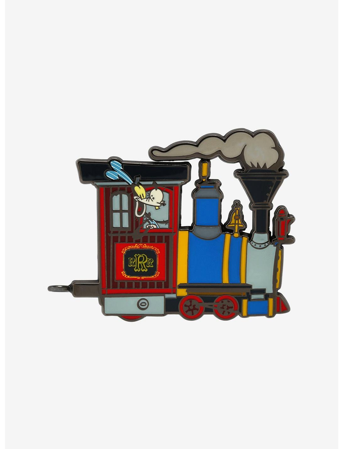 Disney Mickey & Minnie's Runaway Railway Goofy Train Enamel Pin - BoxLunch Exclusive, , hi-res
