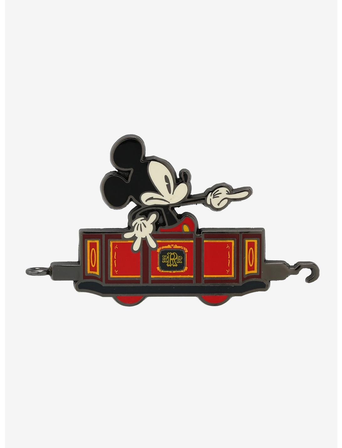 Disney Mickey & Minnie's Runaway Railway Mickey Train Enamel Pin - BoxLunch Exclusive, , hi-res