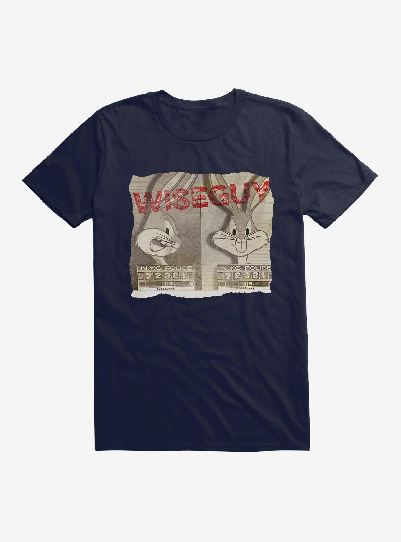 Looney Tunes Retro Bugs Bunny Wise Guy T-Shirt, NAVY, hi-res