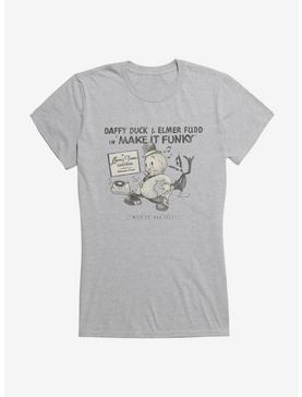 Looney Tunes Merrie Melodies Daffy Duck Elmer Fudd Girls T-Shirt, , hi-res