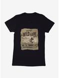 Looney Tunes Merrie Melodies Bugs Bunny A Wild Hare Where Womens T-Shirt, BLACK, hi-res
