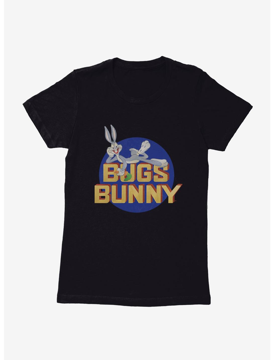 Looney Tunes Retro Bugs Bunny Icon Womens T-Shirt, BLACK, hi-res