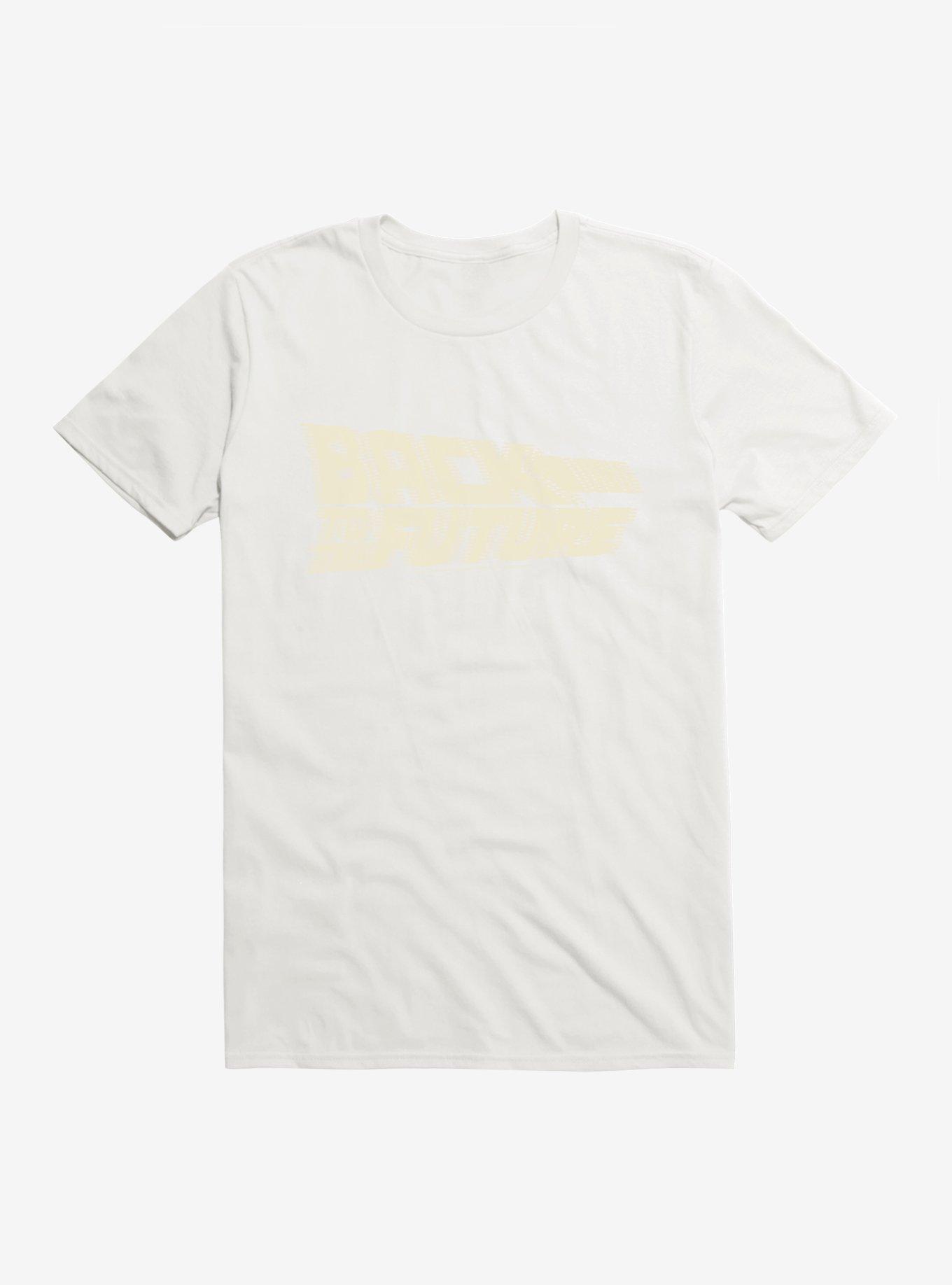 Back To The Future Blurred Script T-Shirt, , hi-res