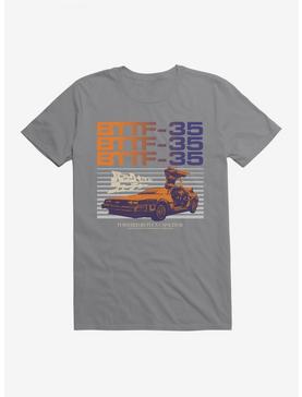 Back To The Future BTTF-35 Stack T-Shirt, STORM GREY, hi-res