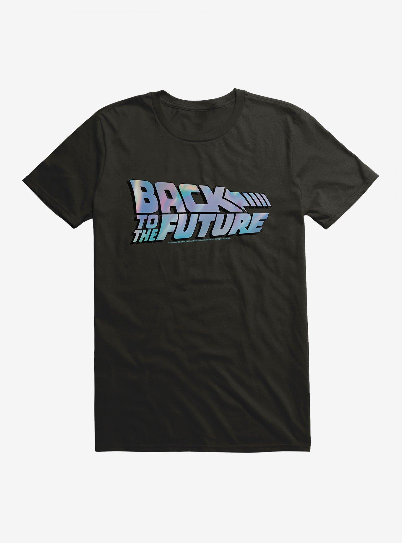 Back To The Future Pastel Logo T-Shirt, , hi-res