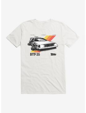 Back To The Future DeLorean Ready For Flight T-Shirt, WHITE, hi-res