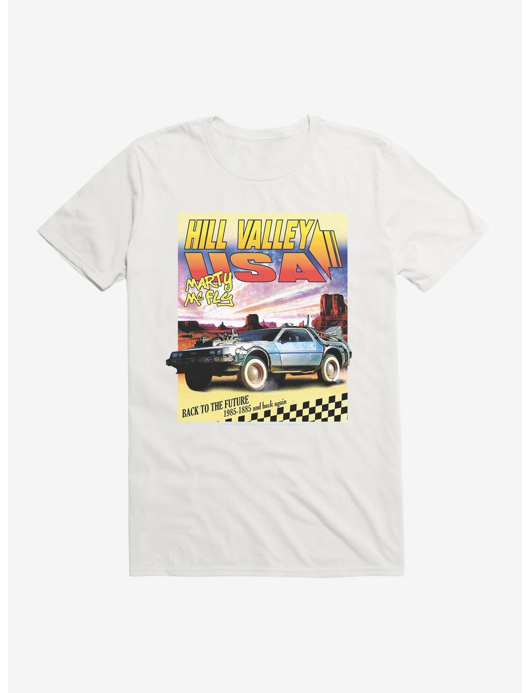 Back To The Future Hill Valley USA T-Shirt, , hi-res