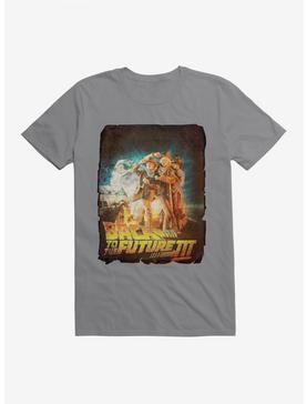 Back To The Future Part III Classic Poster T-Shirt, STORM GREY, hi-res