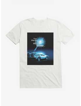 Back To The Future Part III Perfect Way To Travel T-Shirt, WHITE, hi-res