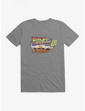 Back To The Future Part III Title Scene T-Shirt, STORM GREY, hi-res