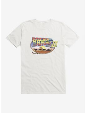 Back To The Future Part III Title Scene T-Shirt, WHITE, hi-res