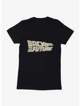 Back To The Future Blurred Script Womens T-Shirt, , hi-res
