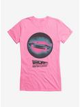 Back To The Future DeLorean Neon Girls T-Shirt, , hi-res