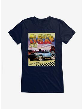 Back To The Future Hill Valley USA Girls T-Shirt, , hi-res