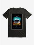 Back To The Future 35 DeLorean Poster T-Shirt, BLACK, hi-res