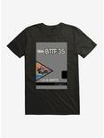 Back To The Future BTTF DeLorean T-Shirt, BLACK, hi-res