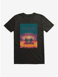 Back To The Future DeLorean Fired Up T-Shirt, BLACK, hi-res