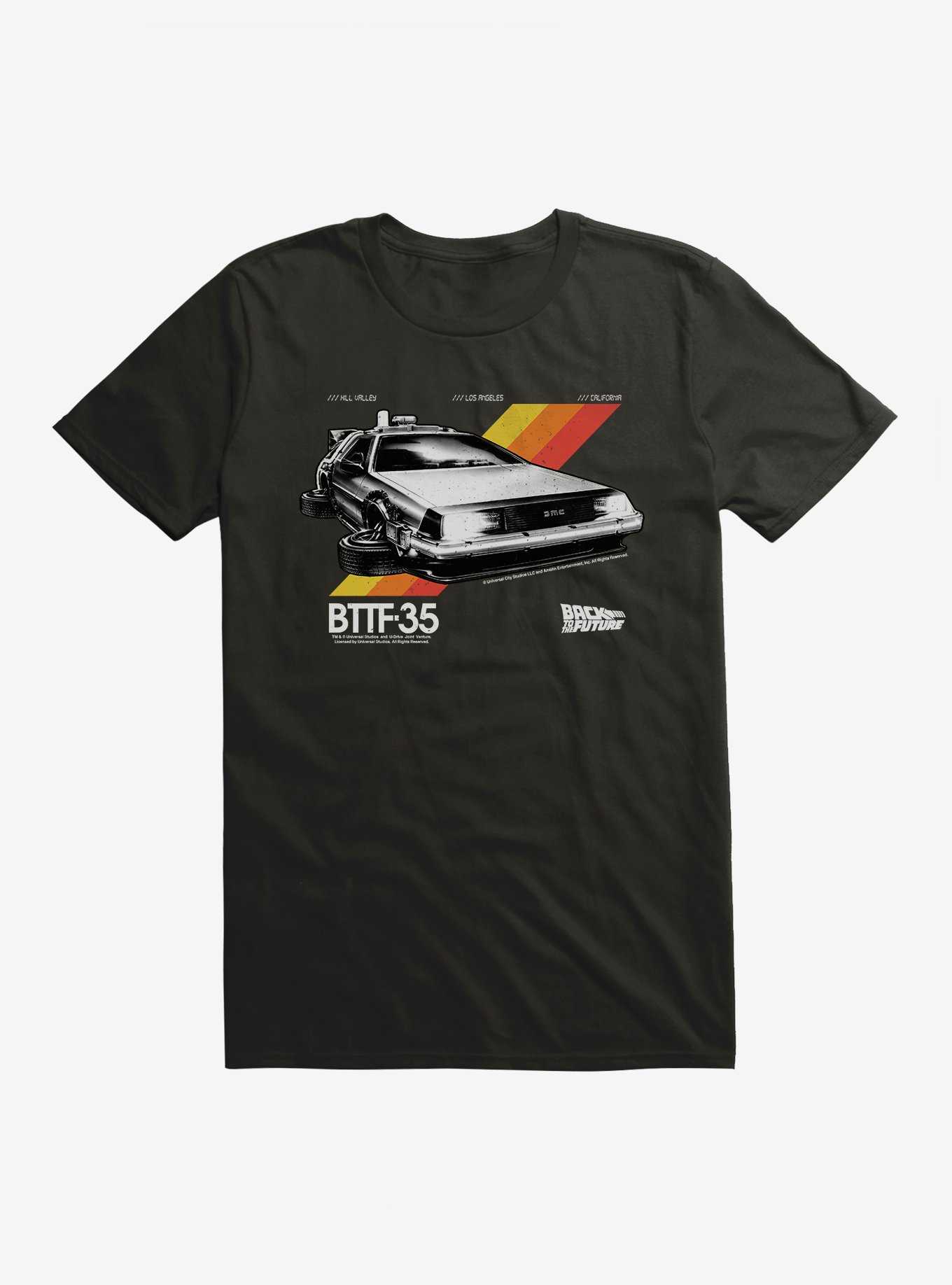Back To The Future DeLorean Ready For Flight T-Shirt, , hi-res